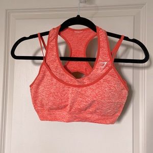 Gymshark Orange Vital Bra